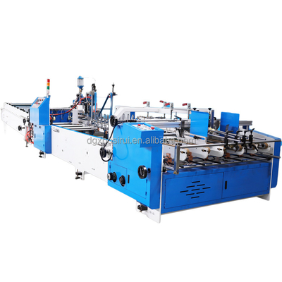 Cartella per alimenti Macchina automatica per incollare Cartella semiautomatica per chiusura inferiore