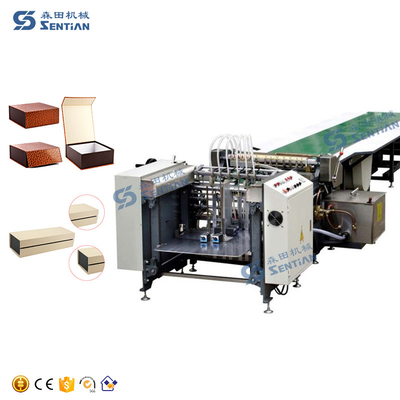 Tabella calda della colla della colata che incolla il contenitore di carta semiautomatico di impacchettatrice della macchina che incolla macchina